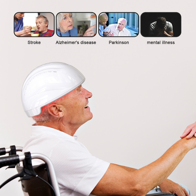 کلاه مغزی مادون قرمز 810 نانومتری سیاه و سفید برای درمان افسردگی