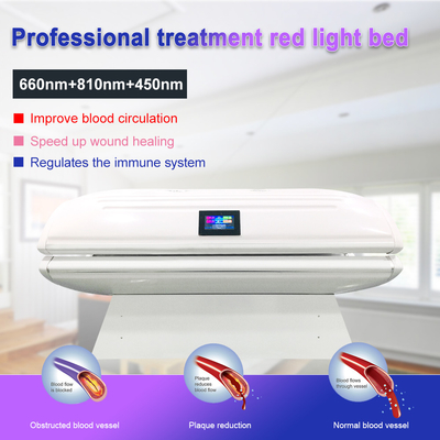 Suyzeko OEM Wellness Center Light LED Photodynamic Body Contouring 635nm 880nm تخت درمان با نور قرمز برای استفاده تجاری